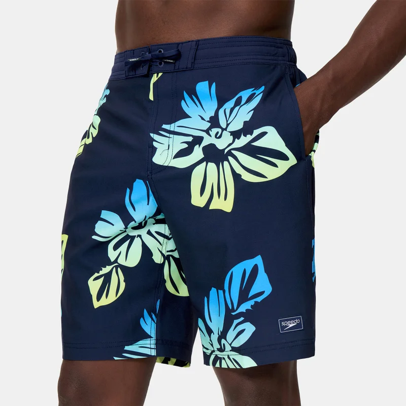 speedo Blue Men's Bondi Printed Board Swimming Shorts for Men | Best Price UAE